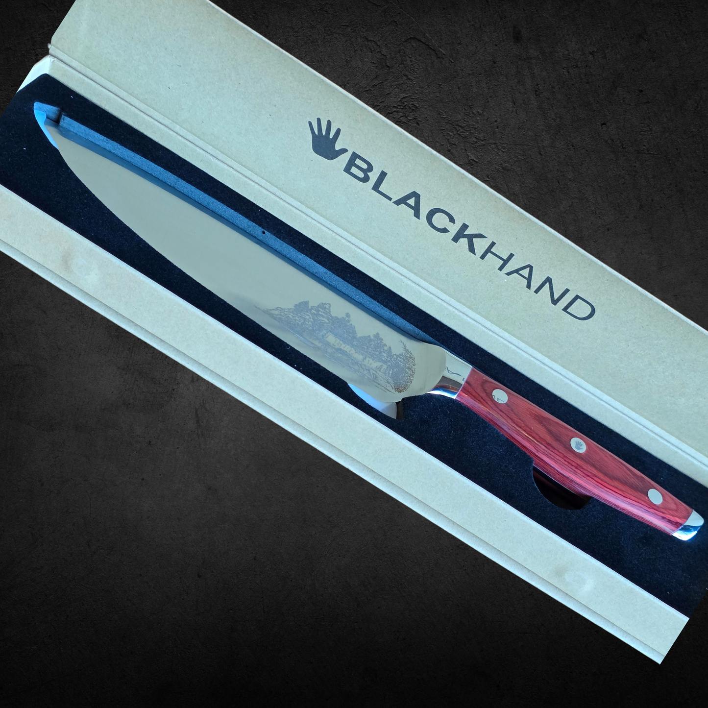 Fuy Cuchillo Acero Alemán 8" - BlackHand