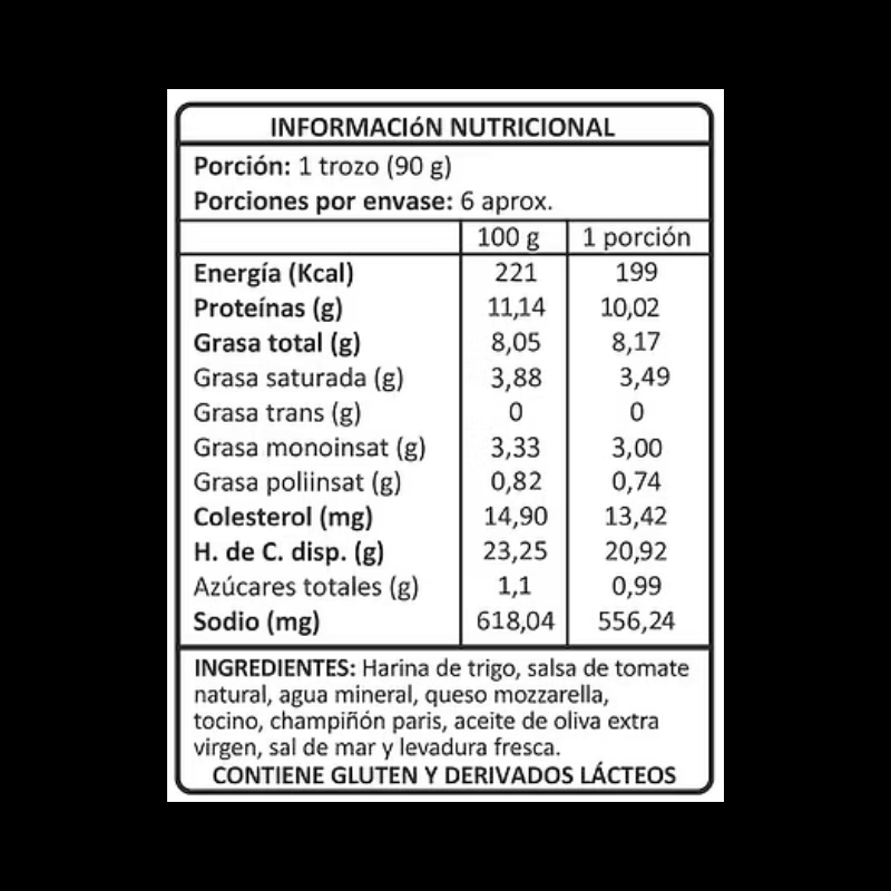 Pizza Salami - Scusi
