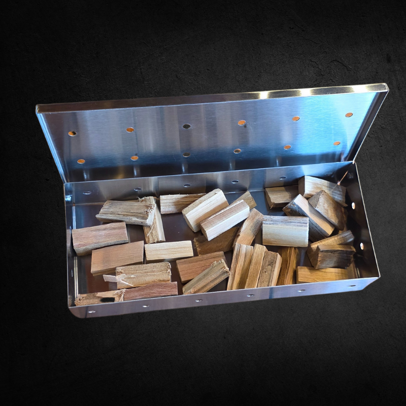 Caja Ahumadora Para Chips de Leña - BlackHand