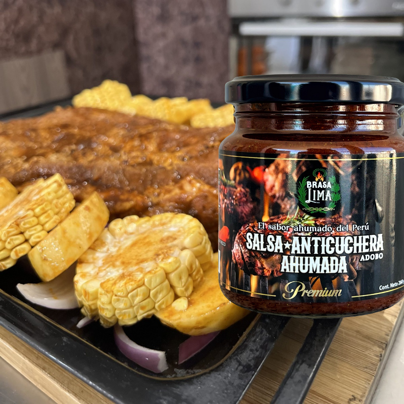 Salsa Anticuchera Ahumada 260g - Brasa Lima