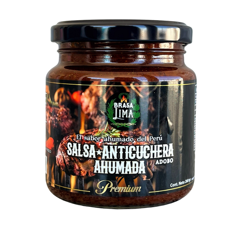 Salsa Anticuchera Ahumada 260g - Brasa Lima