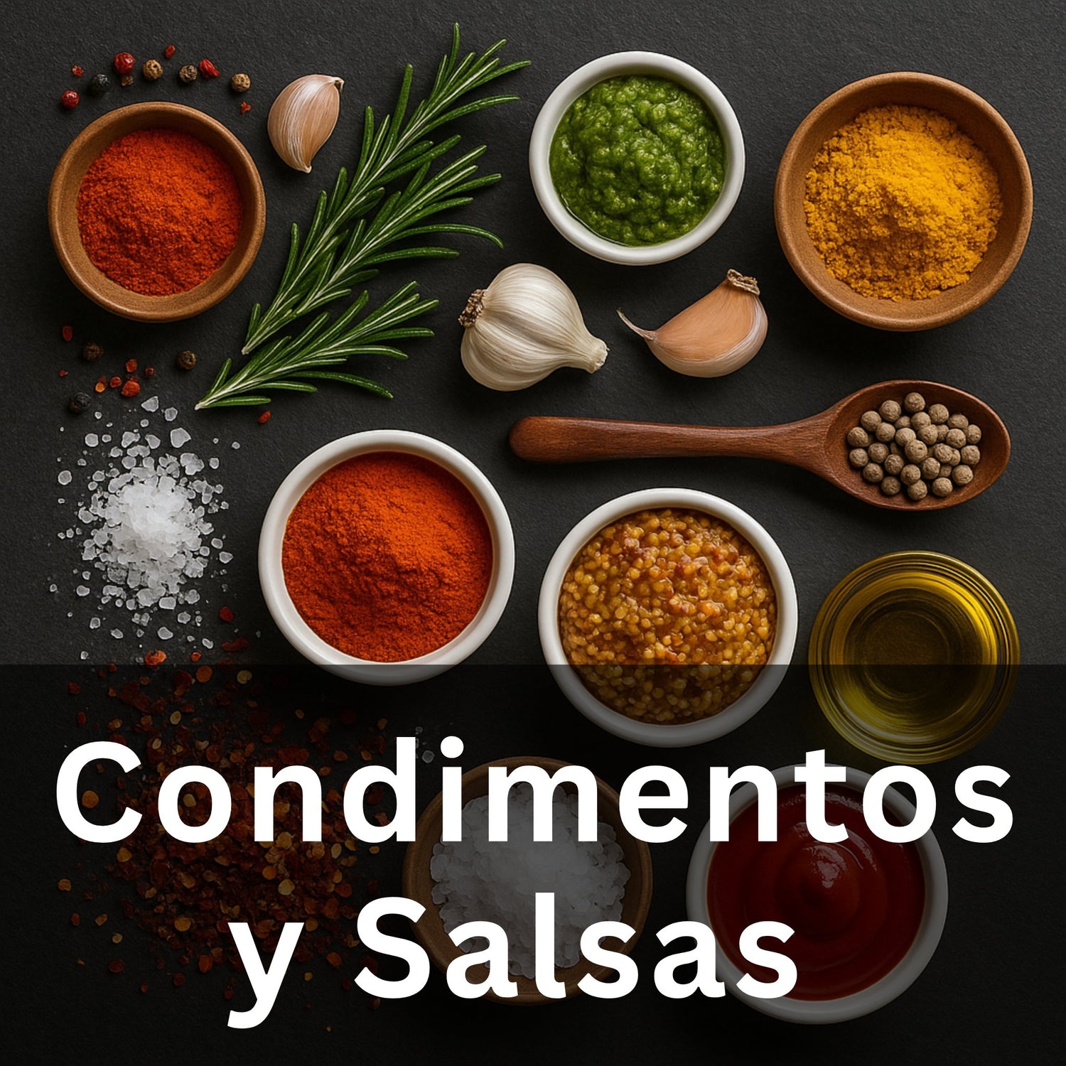 Condimentos y Salsas
