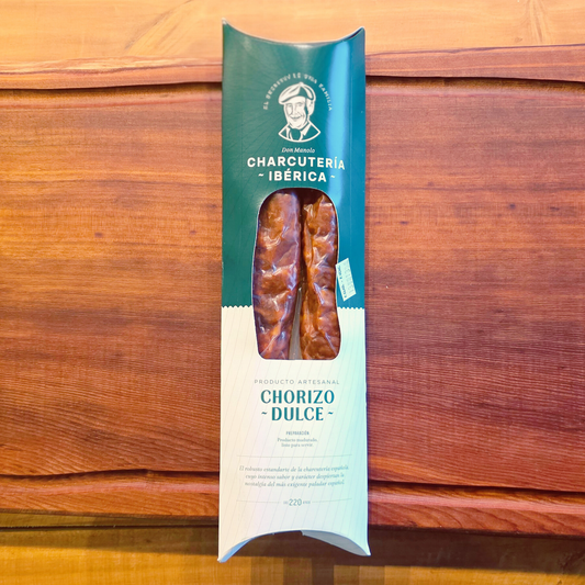 Chorizo Dulce 200g- Charcutería Ibérica