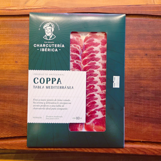 Tabla Coppa Mediterránea 80g - Charcutería Ibérica