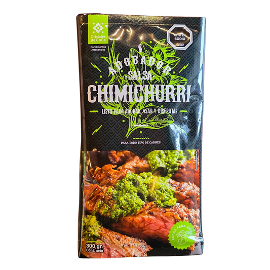 Salsas Adobadoras Chimichurri 300g - Cristales de Chile