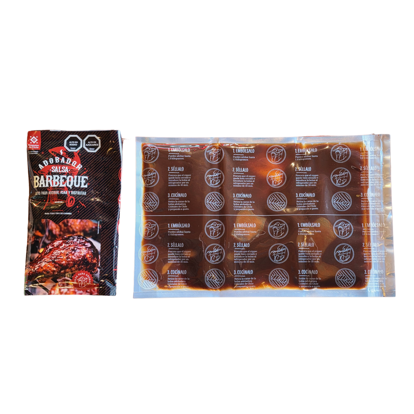 Salsa Adobadora Barbecue 300g - Cristales de Chile