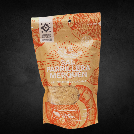 Sal Parrillera Merquén 450g - Cristales de Chile