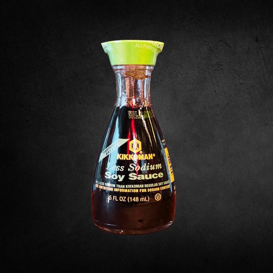 Salsa Soya Kikkoman baja en sodio 148ml