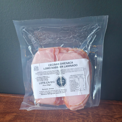 Lomo Kassler Laminado 250g - Omeñaca
