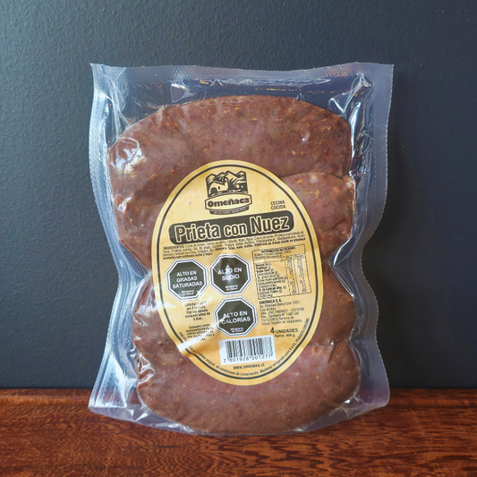 Prietas con Nuez 400g- Omeñaca
