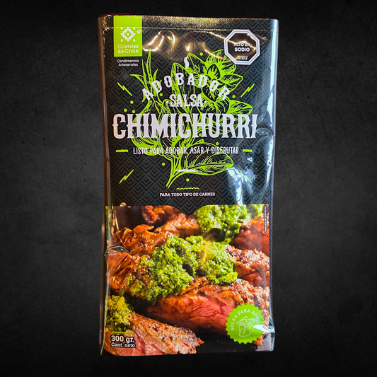 Salsas Adobadoras Chimichurri 300g - Cristales de Chile