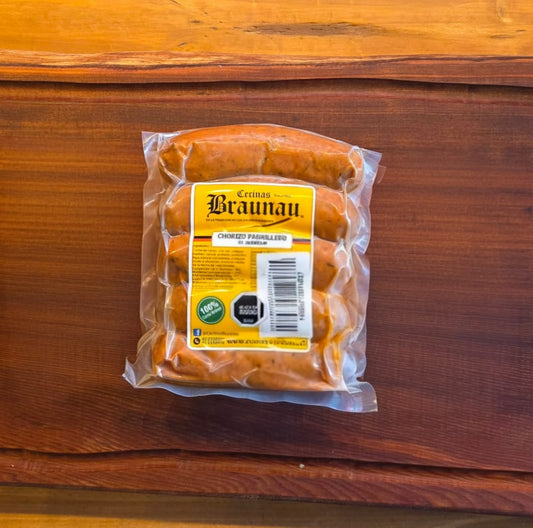 Chorizo Parrillero al Merkén X5 U. - Cecinas Braunau