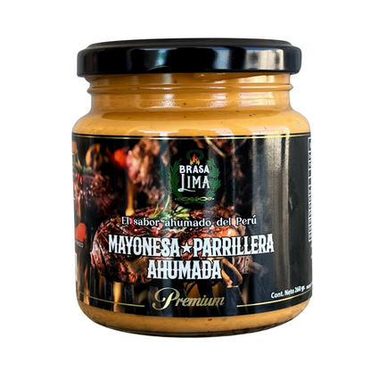 Mayonesa Parrillera Ahumada 260g - Brasa Lima