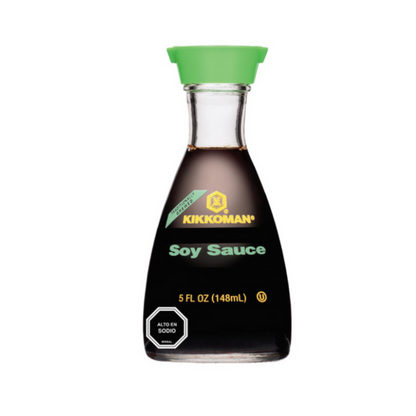 Salsa Soya baja en sodio 148 ml - Kikkoman