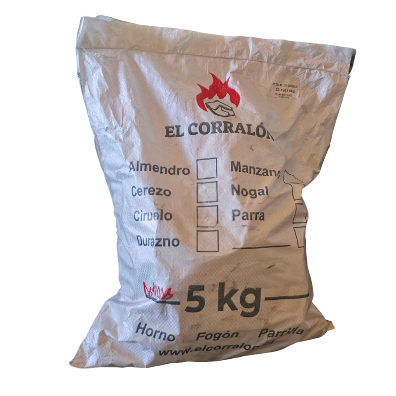 Leña Frutal (Astillas) 5Kg