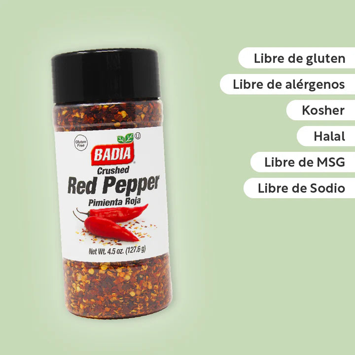 Ají Rojo en Hojuelas 127g - Badia