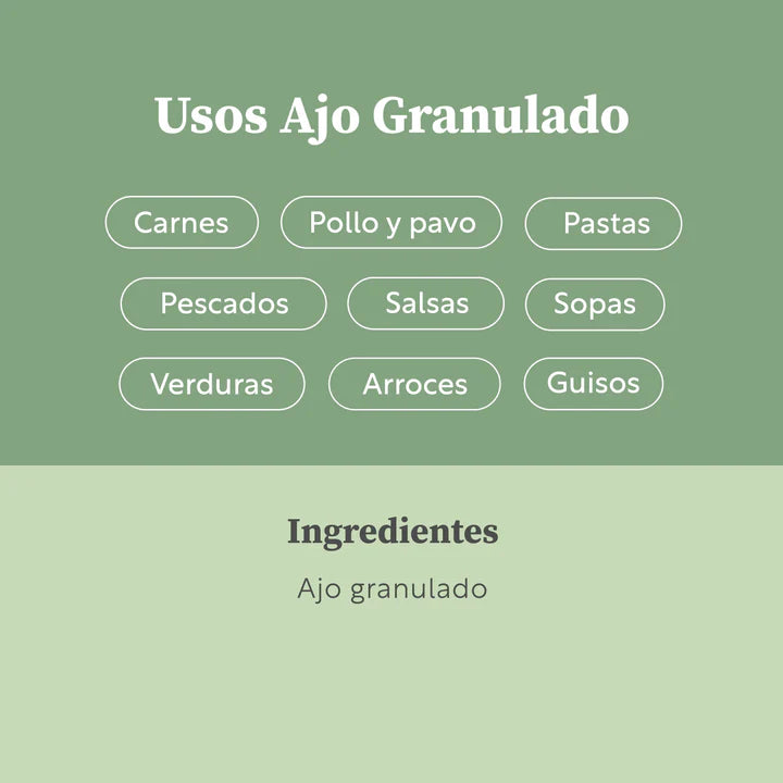 Ajo Granulado 680g - Badia